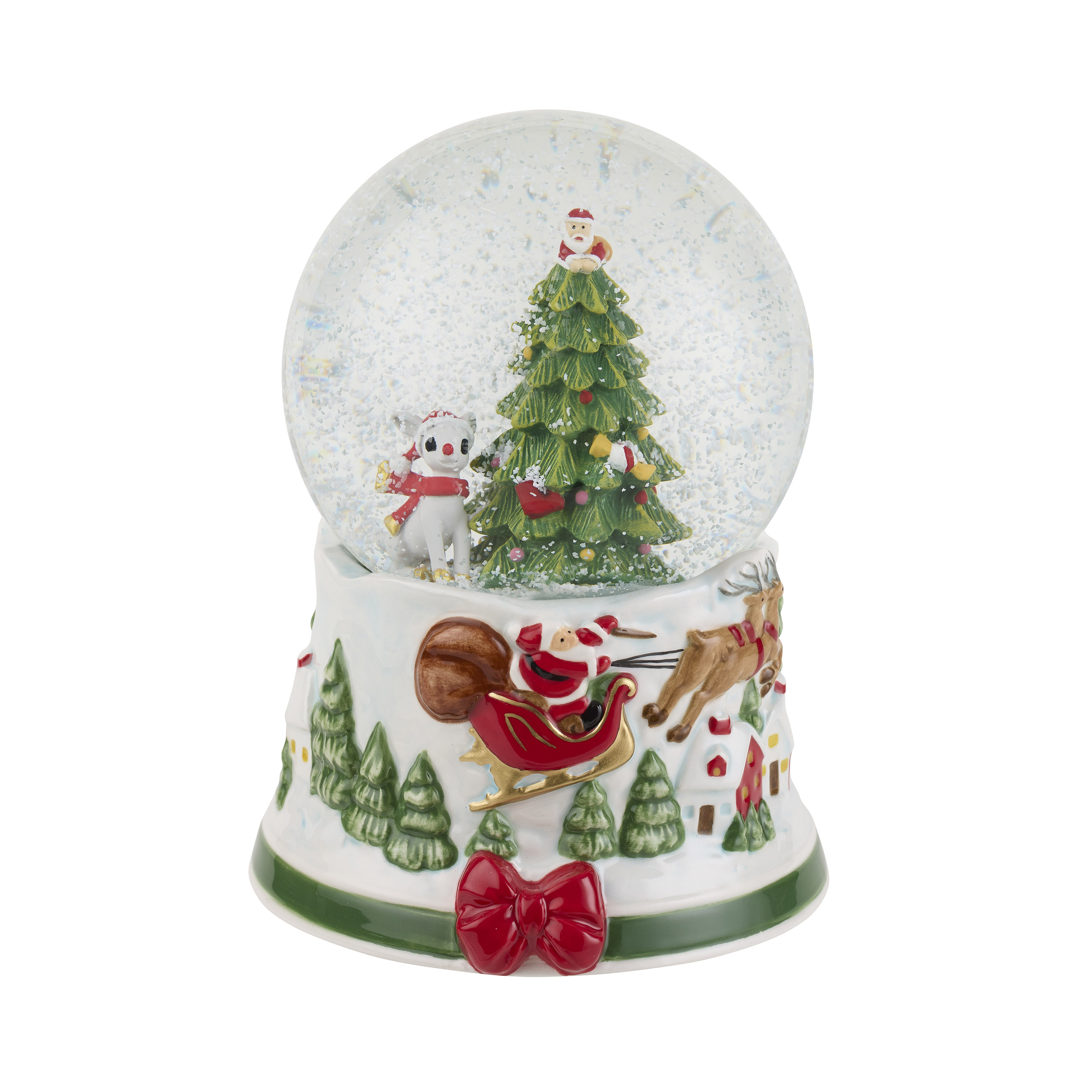 Rudolph the Red-Nosed Reindeer® Snow Globe image number null